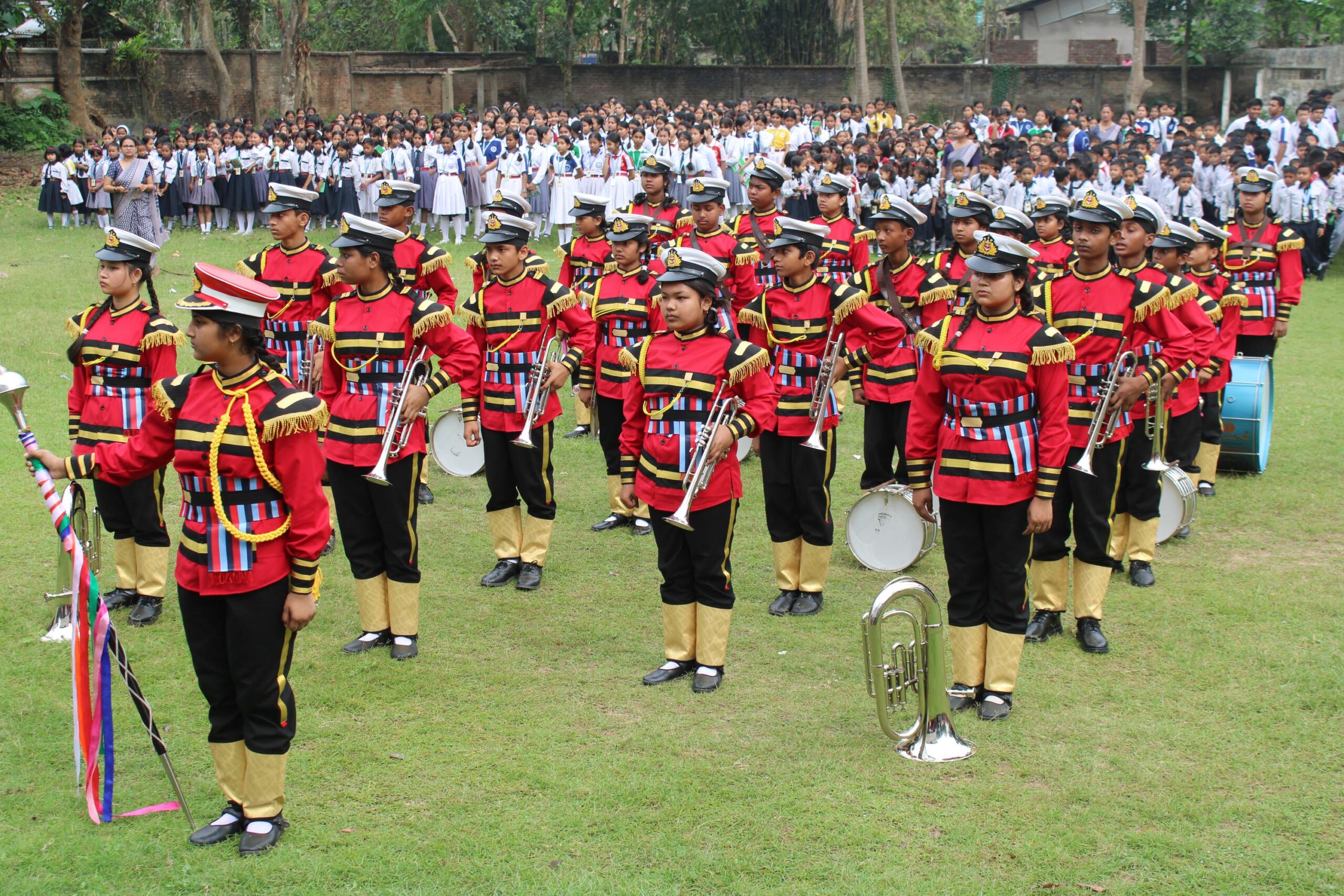 Inauguration of the school band